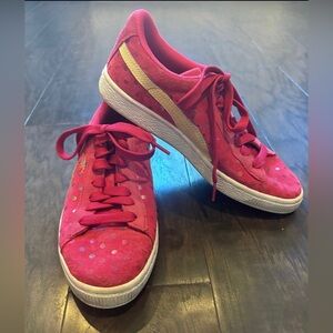 Puma Suede Dotfetti Retro Sneaker Women’s size 7